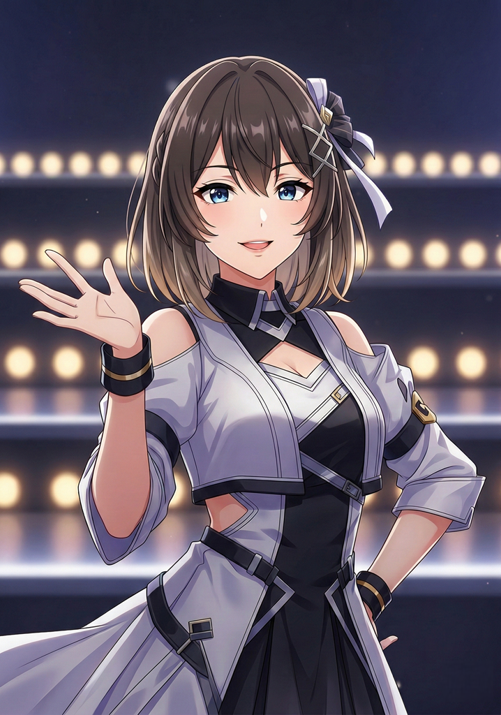 ポスターを映してください